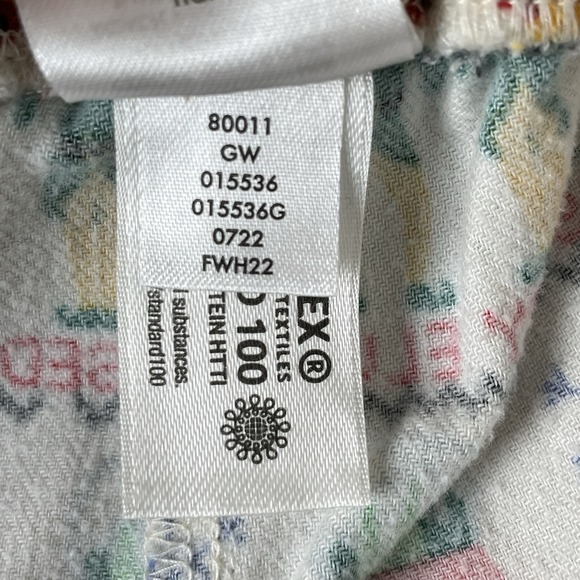 Hanna Andersson Mens Buddy Raised by Elves Flannel Pajama Pants Size S Christmas - Picture 6 of 8